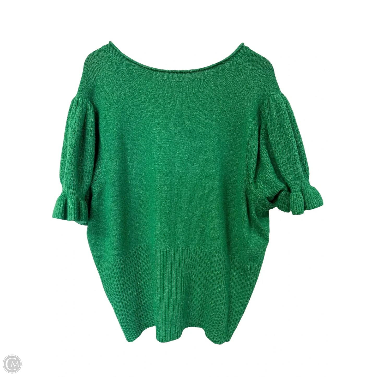 Sweater Short Sleeve By Torrid In Green, Size: 4x