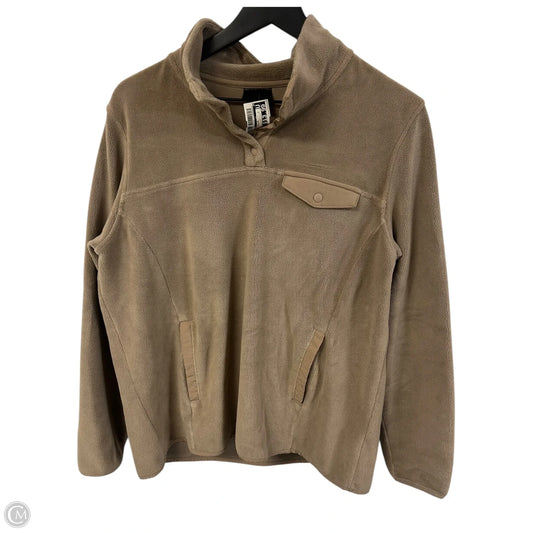Sweatshirt Collar By 32 Degrees In Brown, Size: M