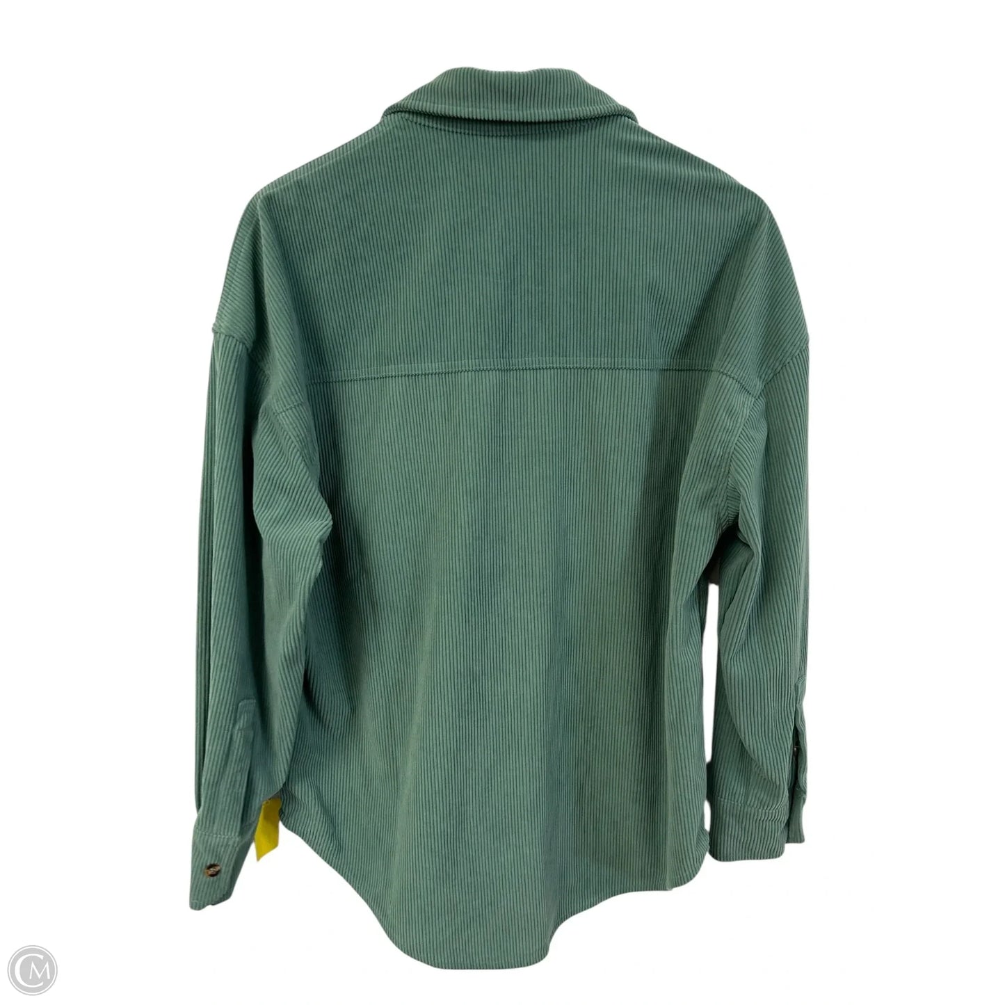 Blouse Long Sleeve By Cmf In Green, Size: M