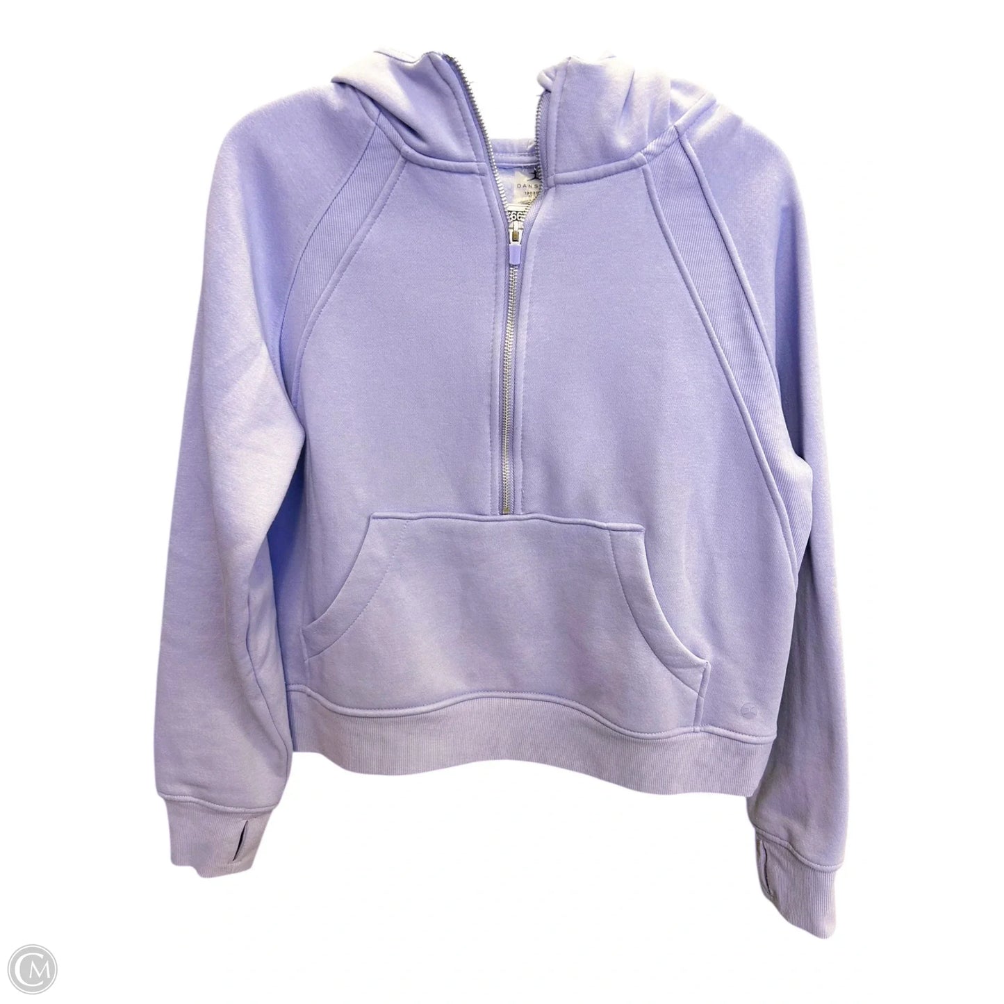 Sweatshirt Hoodie By Danskin In Purple, Size: M