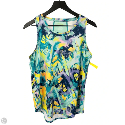 Athletic Tank Top By Tek Gear In Multi-colored, Size: M