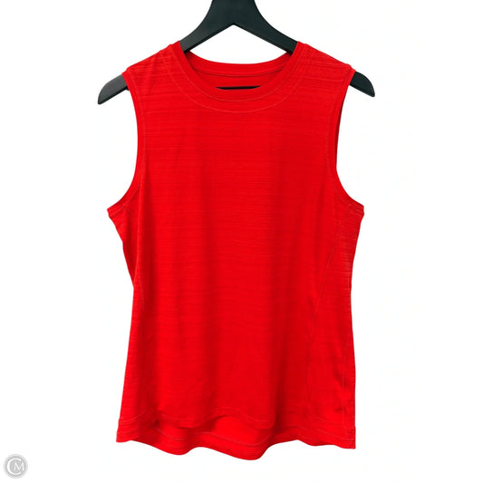 Athletic Tank Top By Athleta In Orange, Size: M