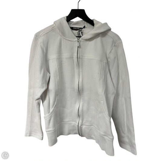 Sweatshirt Hoodie By Kirkland In White, Size: Xl