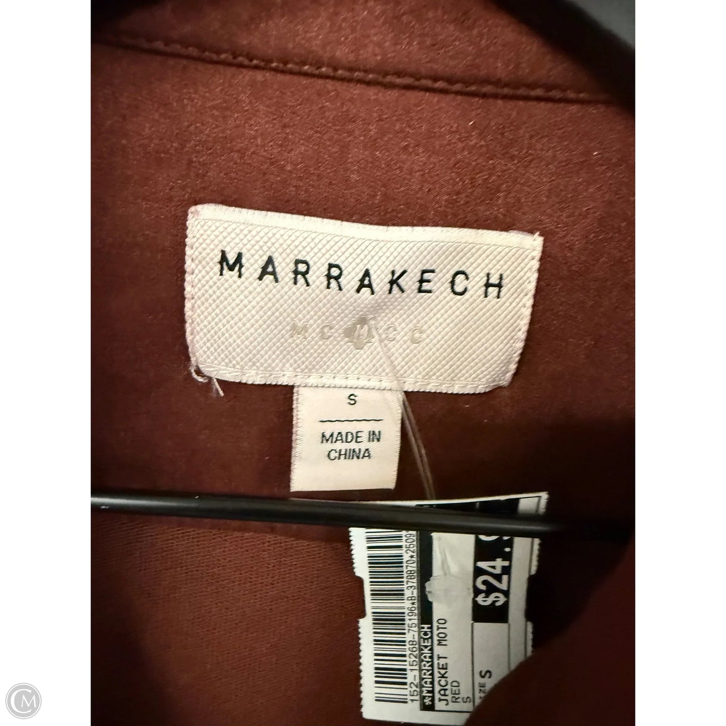 Jacket Moto By Marrakech In Red, Size: S