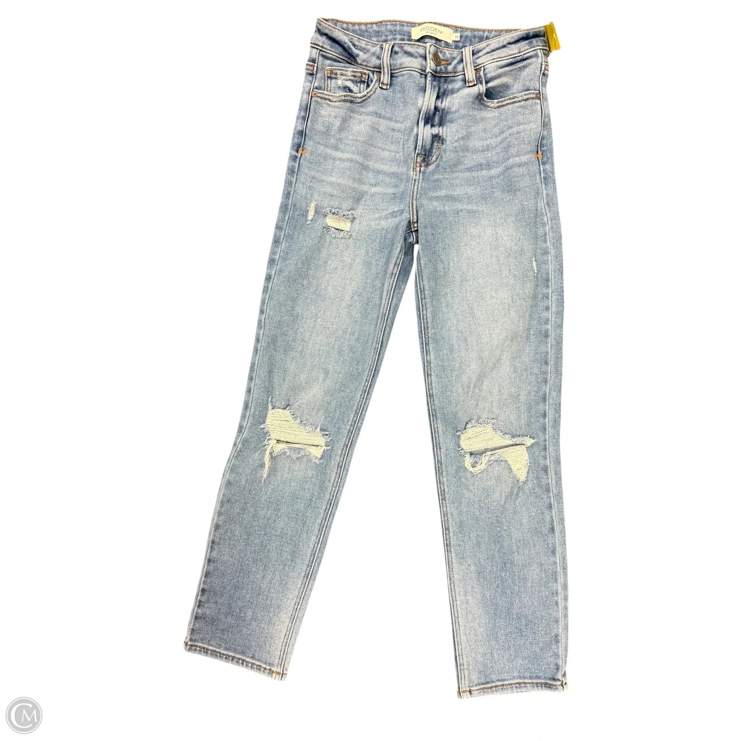 Jeans Straight By Hidden In Blue Denim, Size: 2