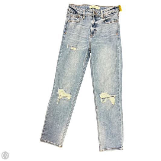 Jeans Straight By Hidden In Blue Denim, Size: 2