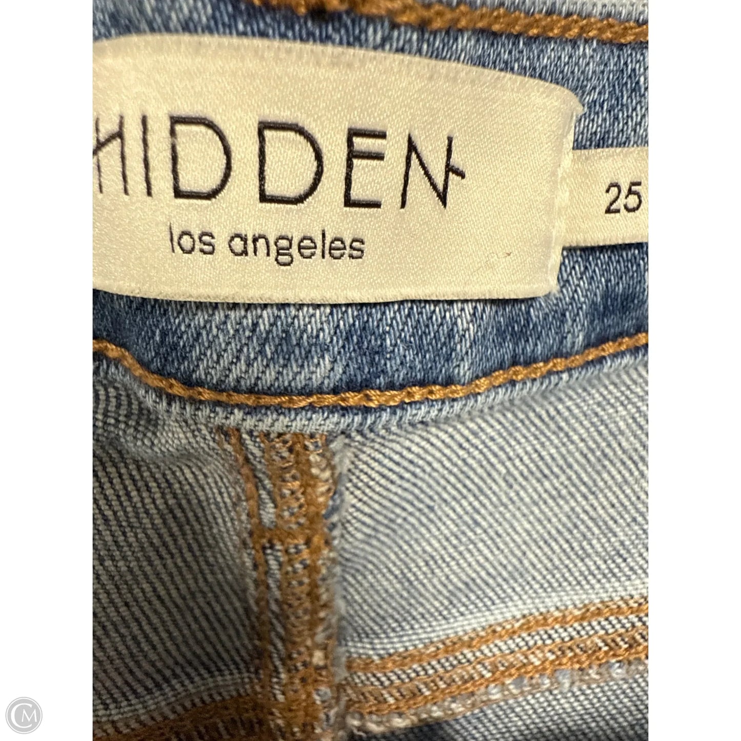 Jeans Straight By Hidden In Blue Denim, Size: 2