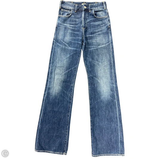 Jeans Wide Leg By Citizens Of Humanity In Blue Denim, Size: 2
