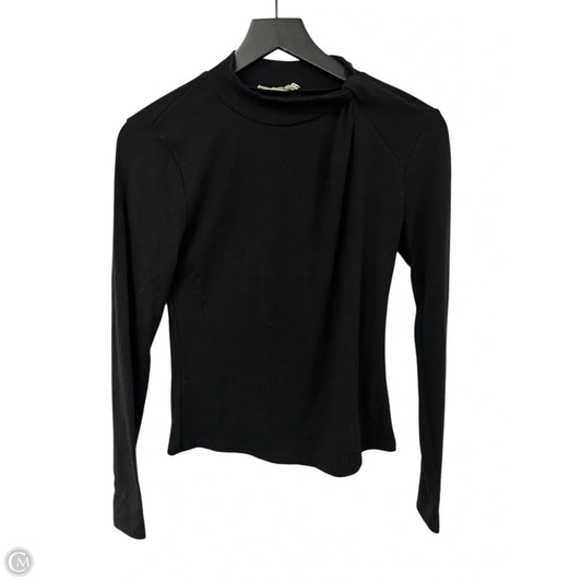 Top Long Sleeve By Lush In Black, Size: M