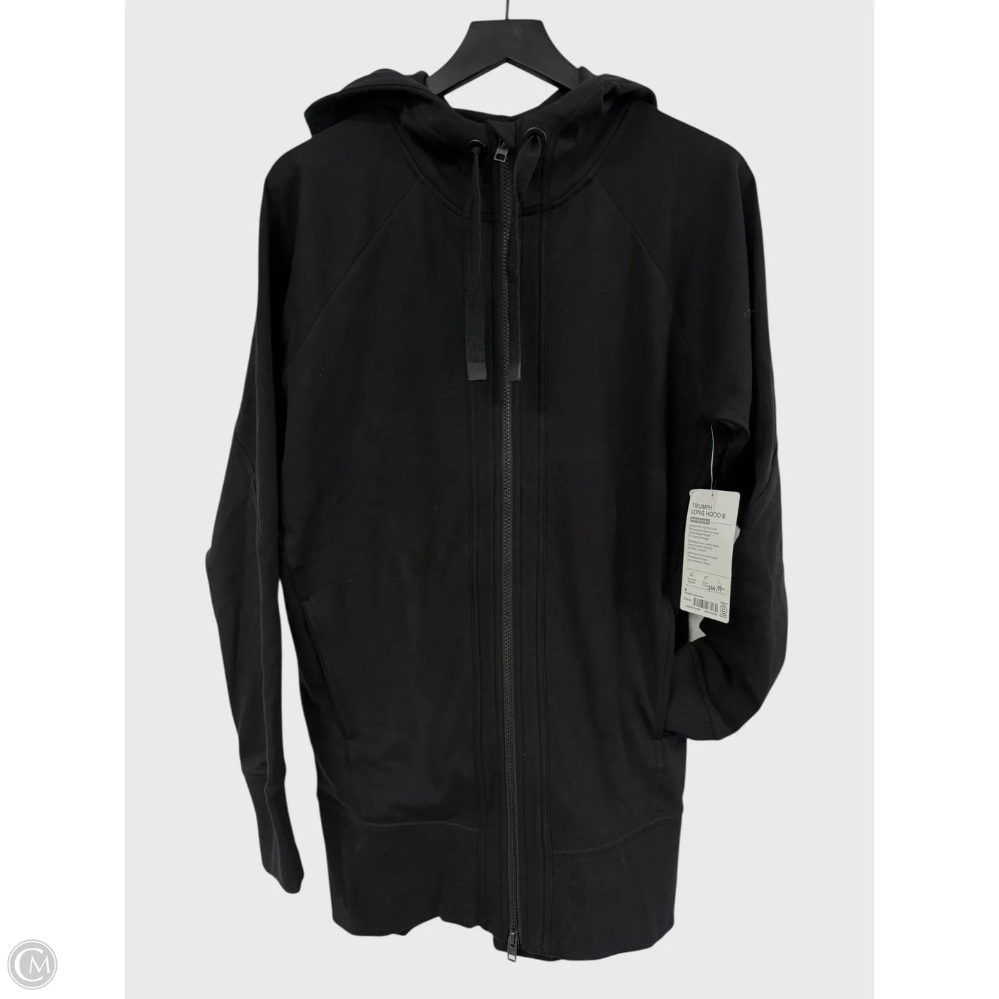 Sweatshirt Hoodie By Athleta In Black, Size: S