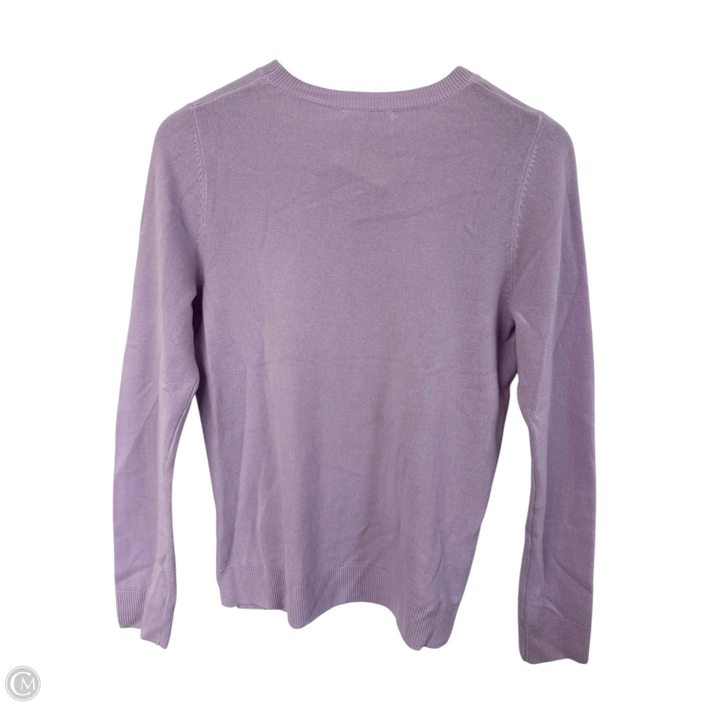 Top Long Sleeve By Staccato In Purple, Size: S