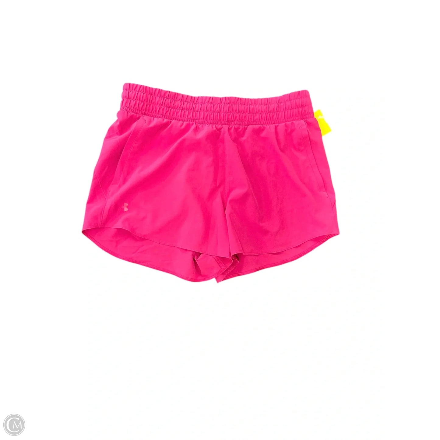 Athletic Shorts By Under Armour In Pink, Size: L