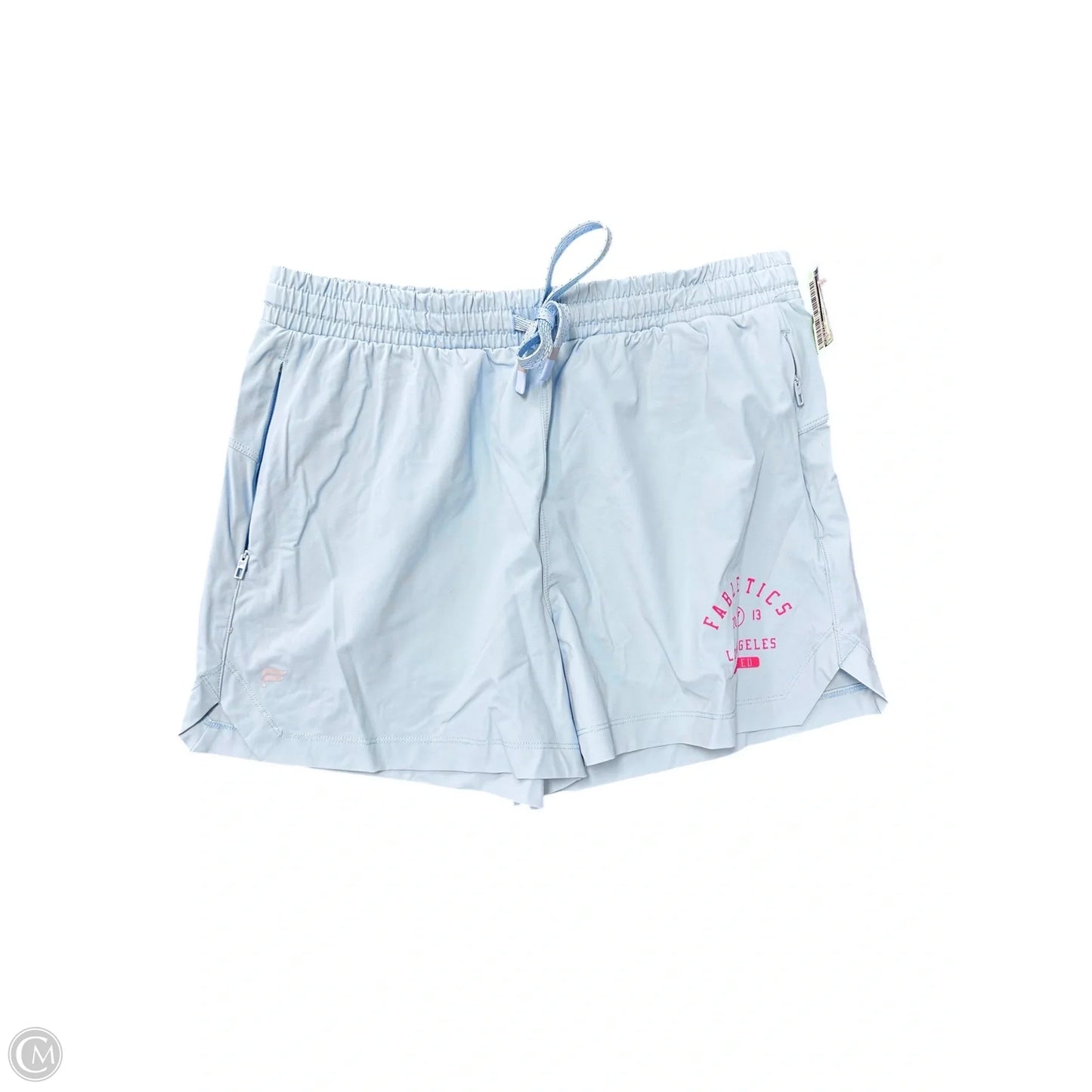 Athletic Shorts By Fabletics In Blue, Size: M