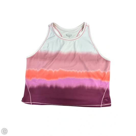 Athletic Tank Top By Athleta In Multi-colored, Size: 2x