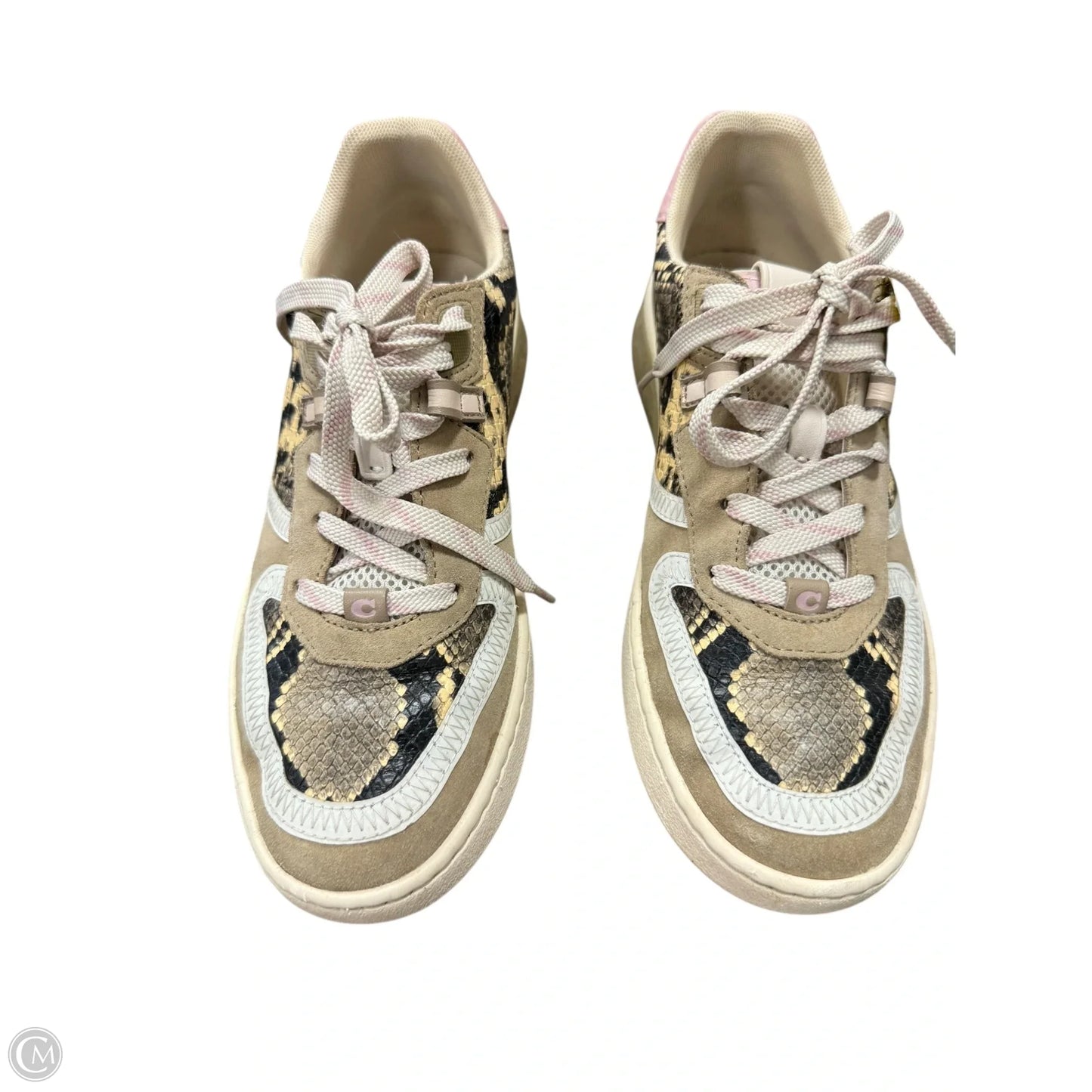 Shoes Designer By Coach In Snakeskin Print, Size: 7.5