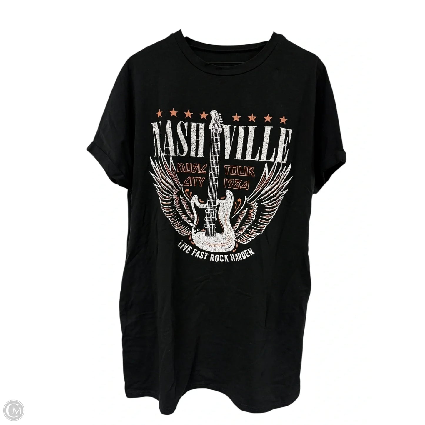 Dress Casual Midi By Clothes Mentor In Black, Size: L