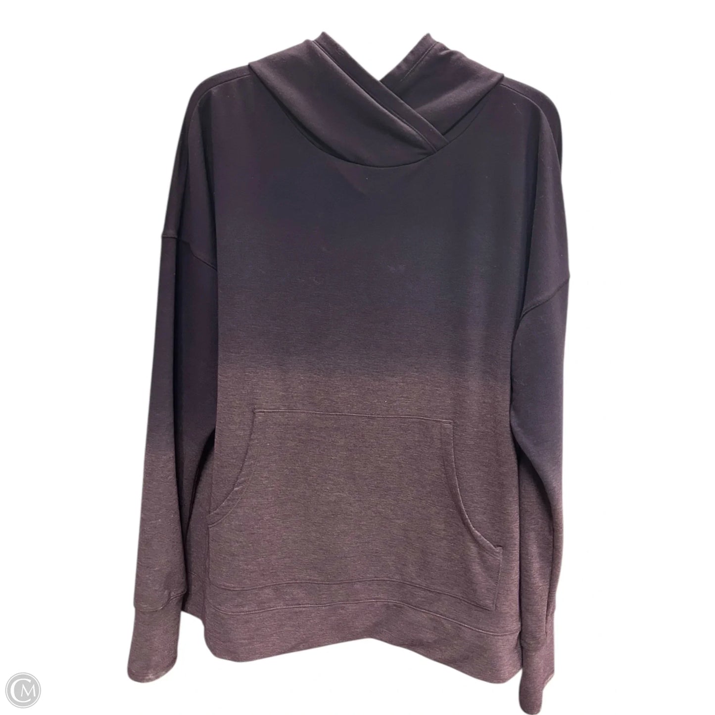 Sweatshirt Hoodie By Calia In Purple, Size: Xl