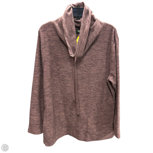 Sweatshirt Crewneck By Cme In Purple, Size: Xl