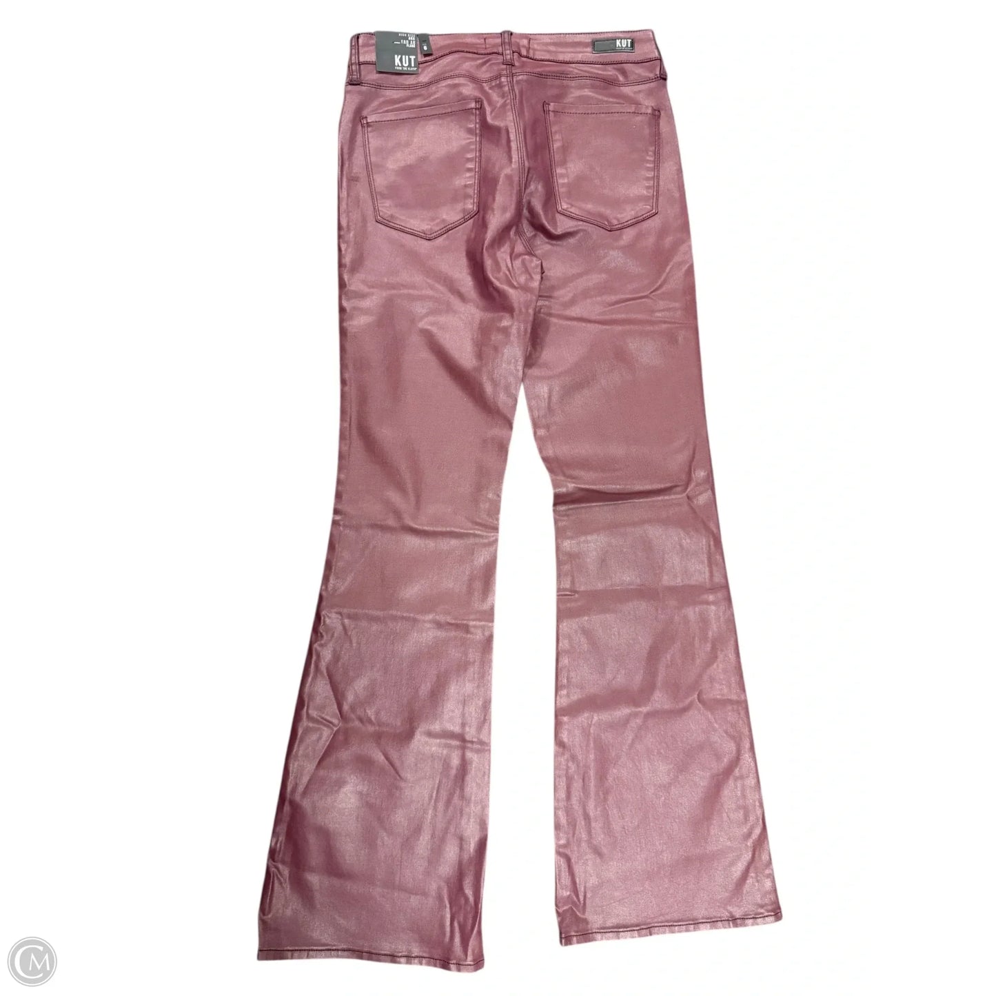 Jeans Flared By Kut In Maroon, Size: 6