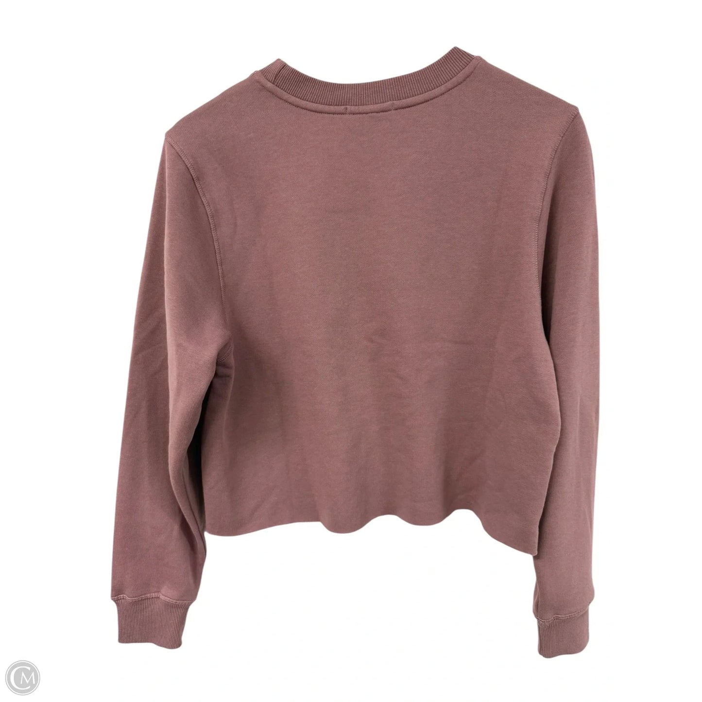 Sweatshirt Crewneck By Cmc In Purple, Size: S
