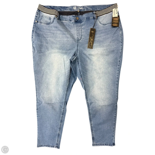 Jeans Skinny By Dg2 In Blue Denim, Size: 3x