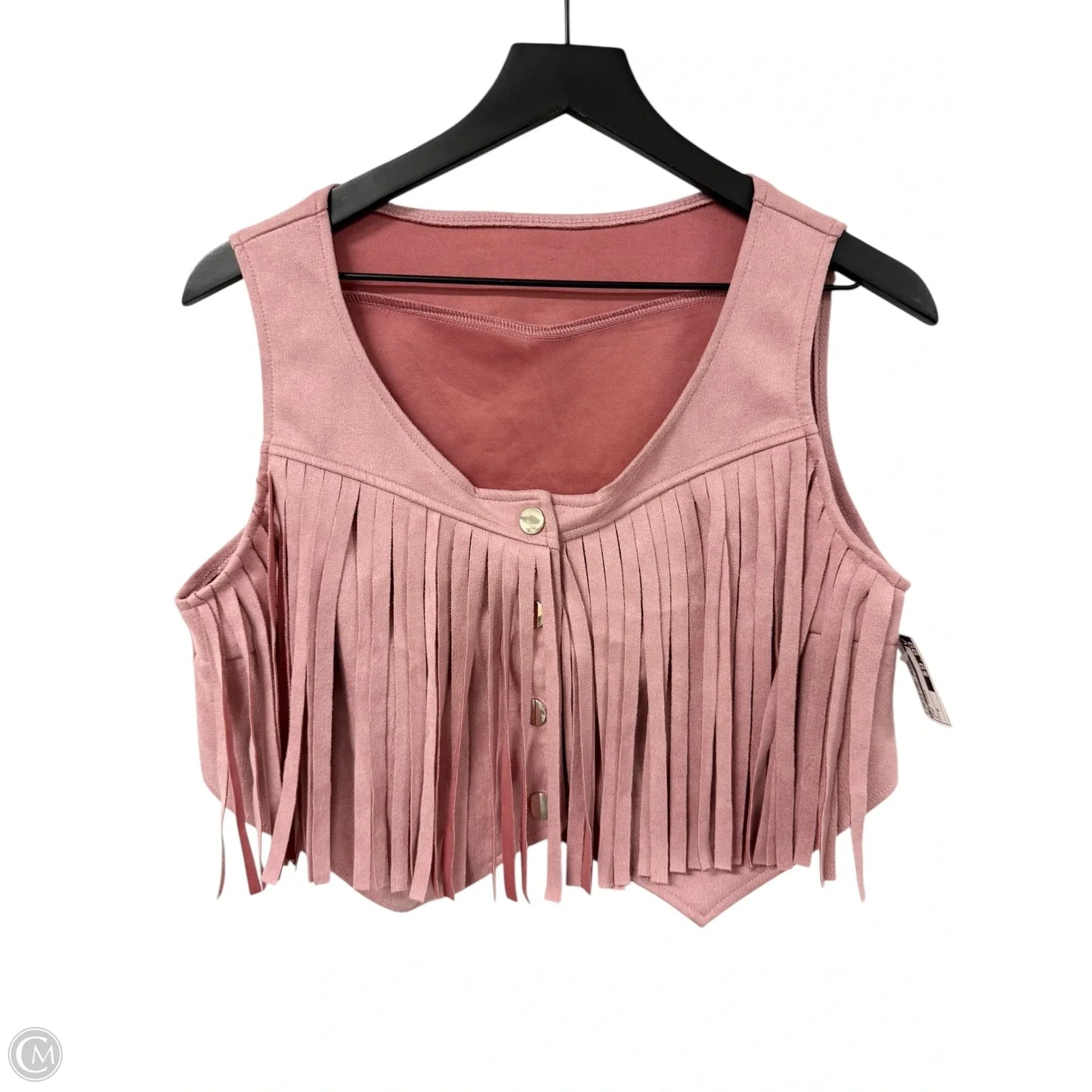 Vest Other By Cmf In Pink, Size: M
