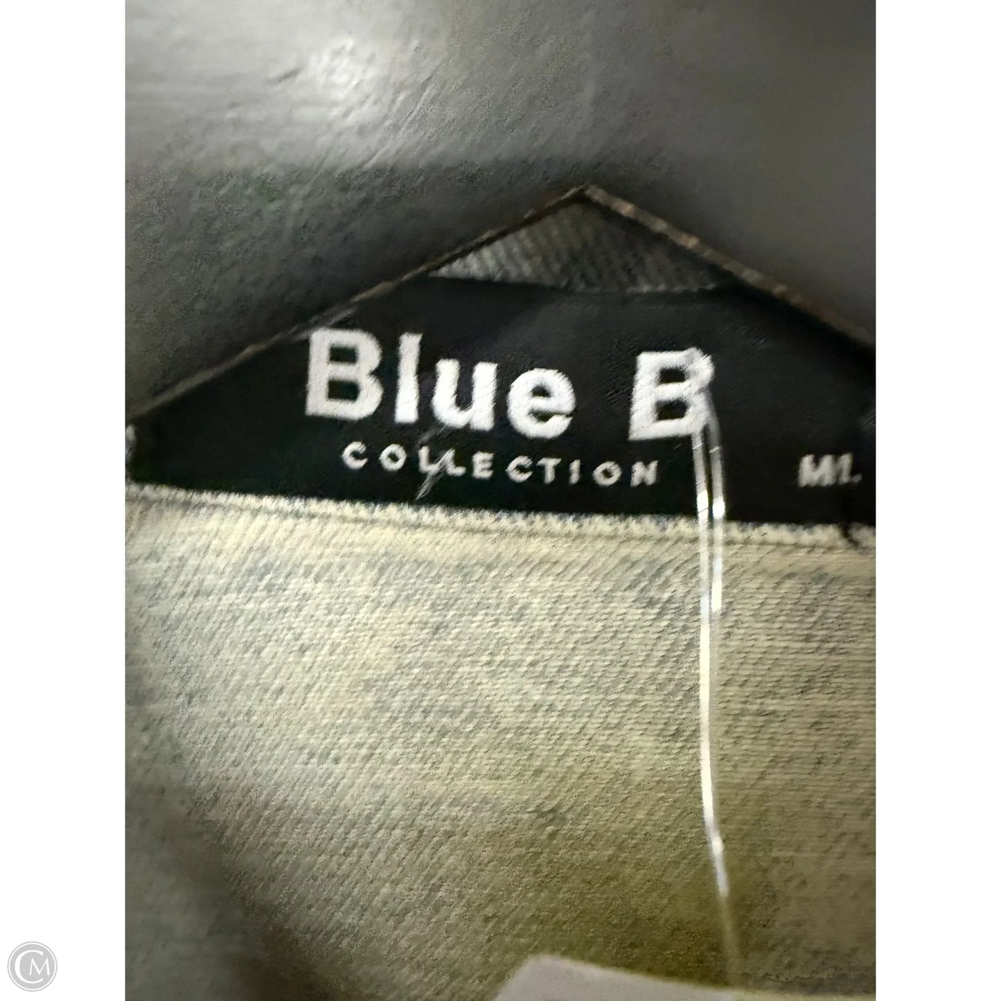 Jacket Denim By Blue B In Bronze, Size: M