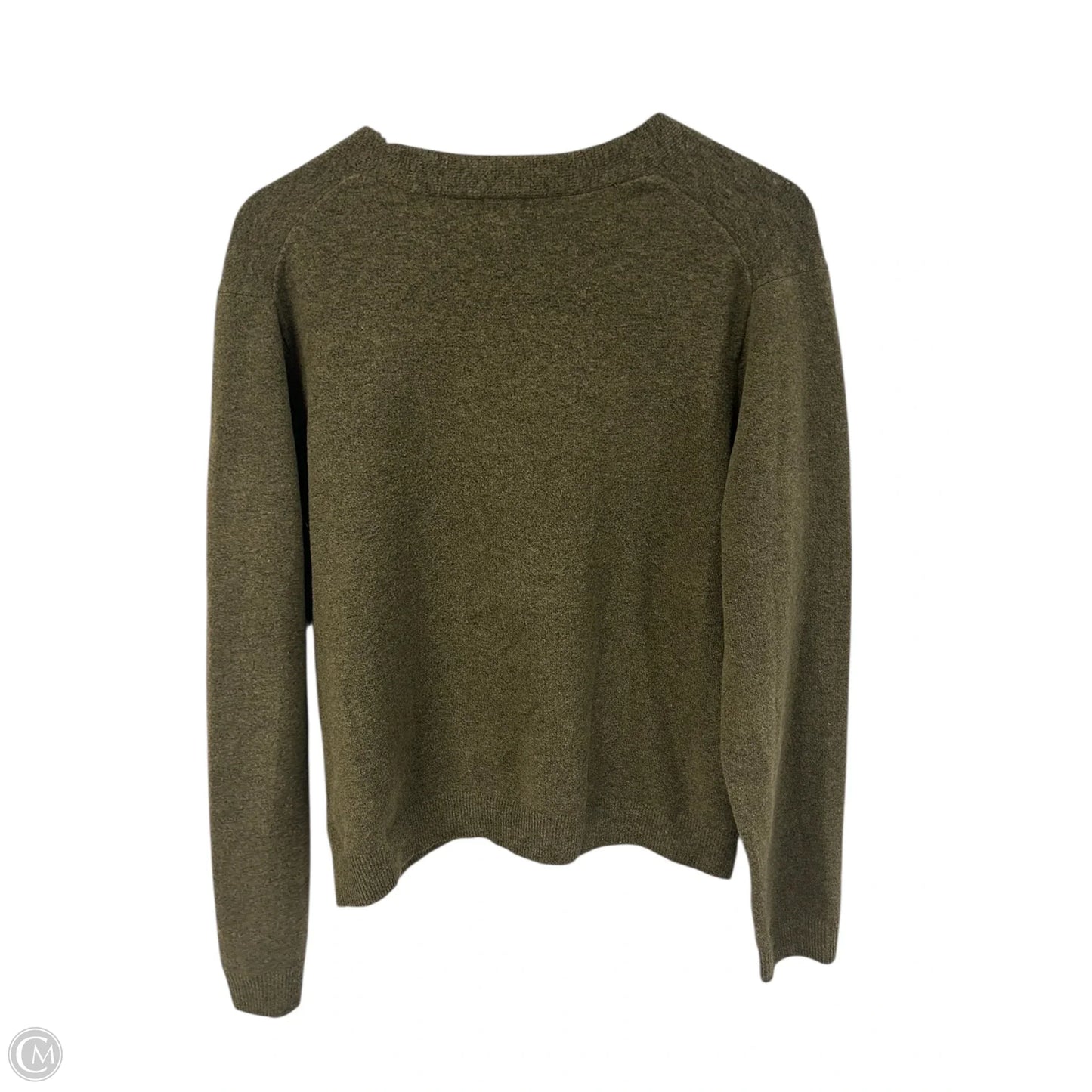 Sweater Cardigan By A New Day In Green, Size: L