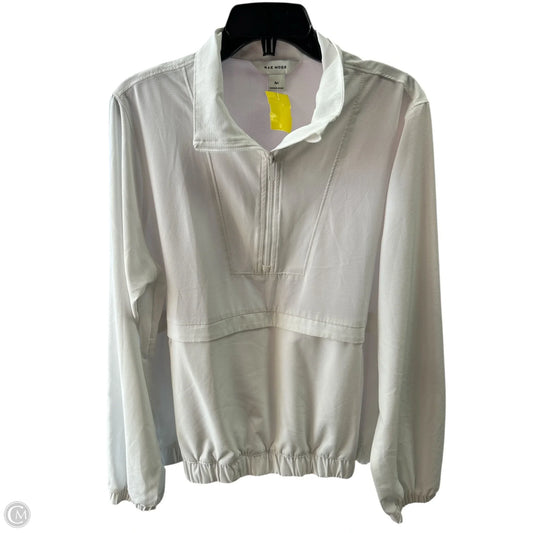 Jacket Windbreaker By Rae Mode In White, Size: M
