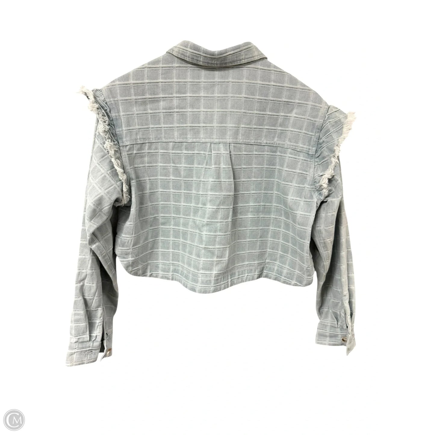 Jacket Denim By Storia In Blue Denim, Size: S