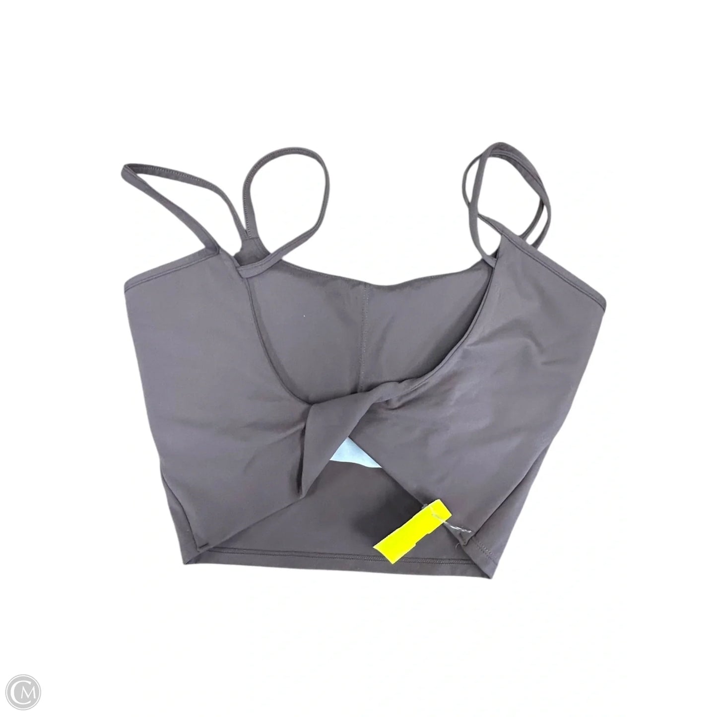 Athletic Bra By Cmf In Brown, Size: M