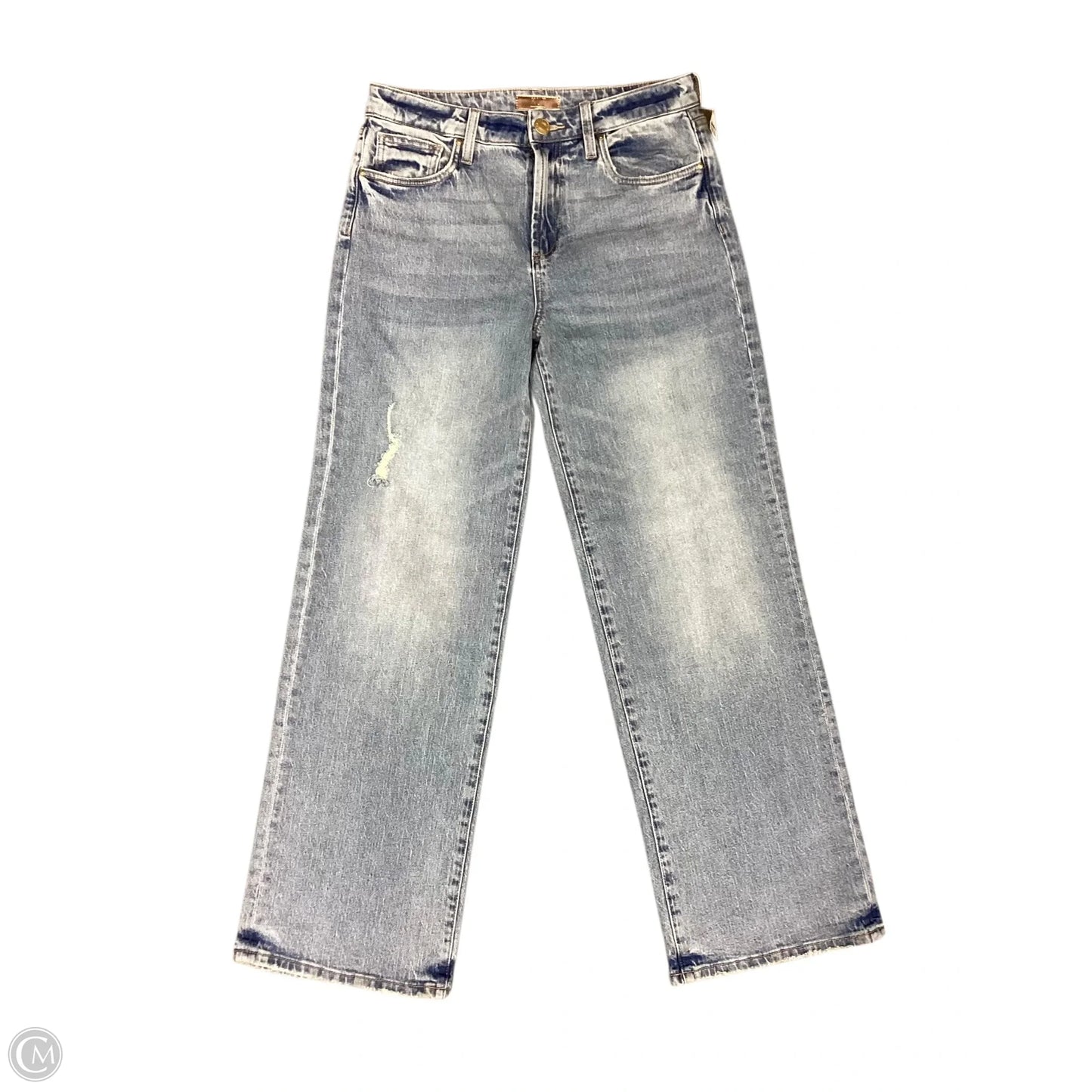 Jeans Wide Leg By Kut In Blue Denim, Size: 6