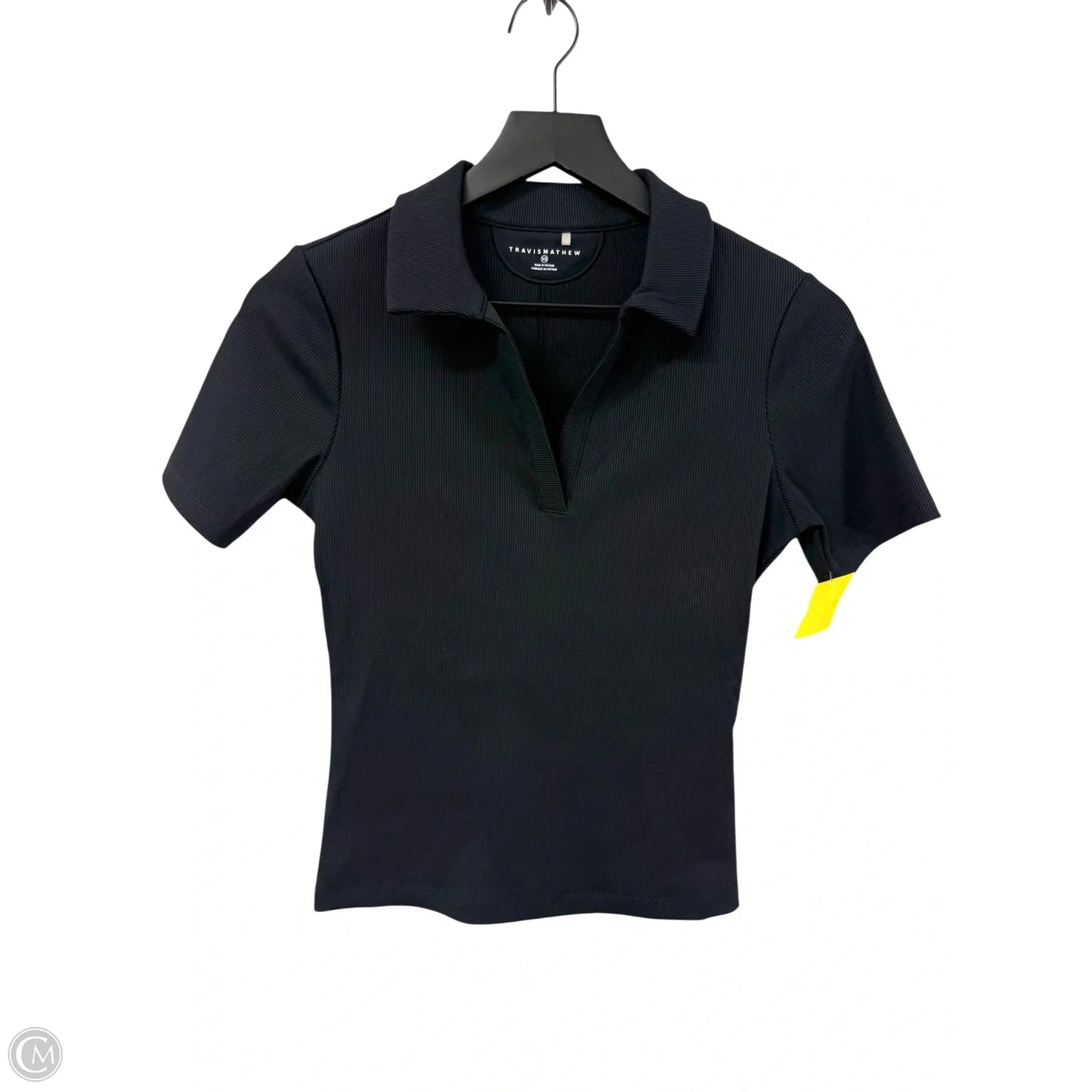 Athletic Top Short Sleeve By Cmb In Black, Size: Xs