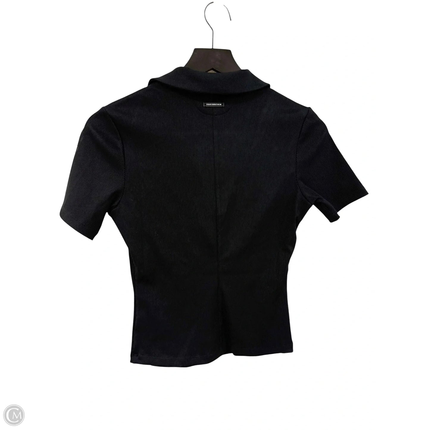 Athletic Top Short Sleeve By Cmb In Black, Size: Xs