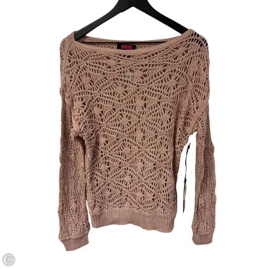 Sweater By Rock & Roll In Pink, Size: L