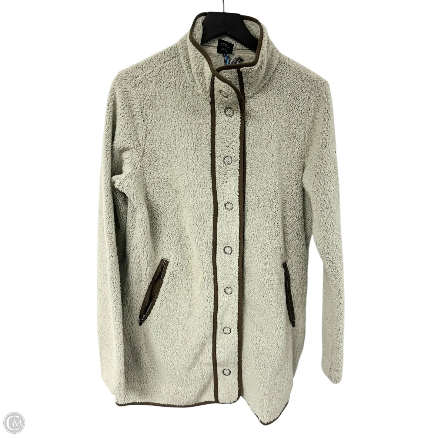 Jacket Faux Fur & Sherpa By Kuhl In Brown & Cream, Size: M