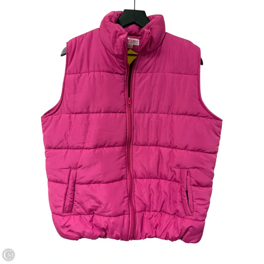 Vest Puffer & Quilted By Cme In Pink, Size: L