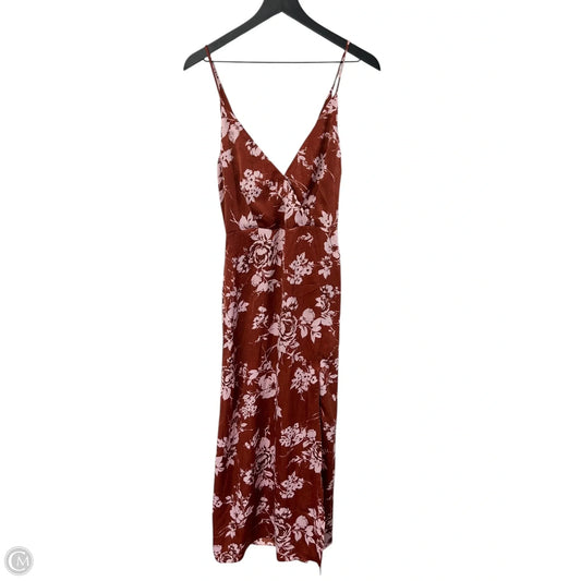 Dress Casual Maxi By Lush In Orange & Pink, Size: S