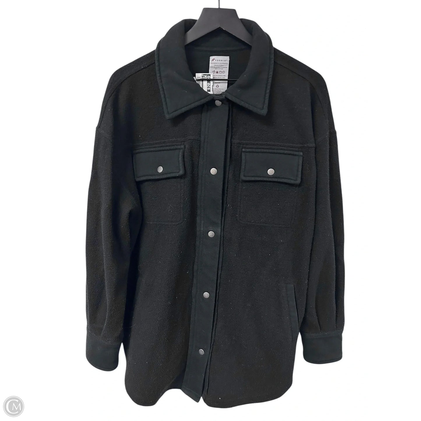 Jacket Shirt By Cmc In Black, Size: M