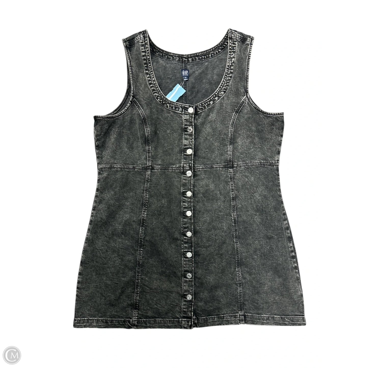 Dress Casual Short By Gap In Black Denim, Size: Xxl