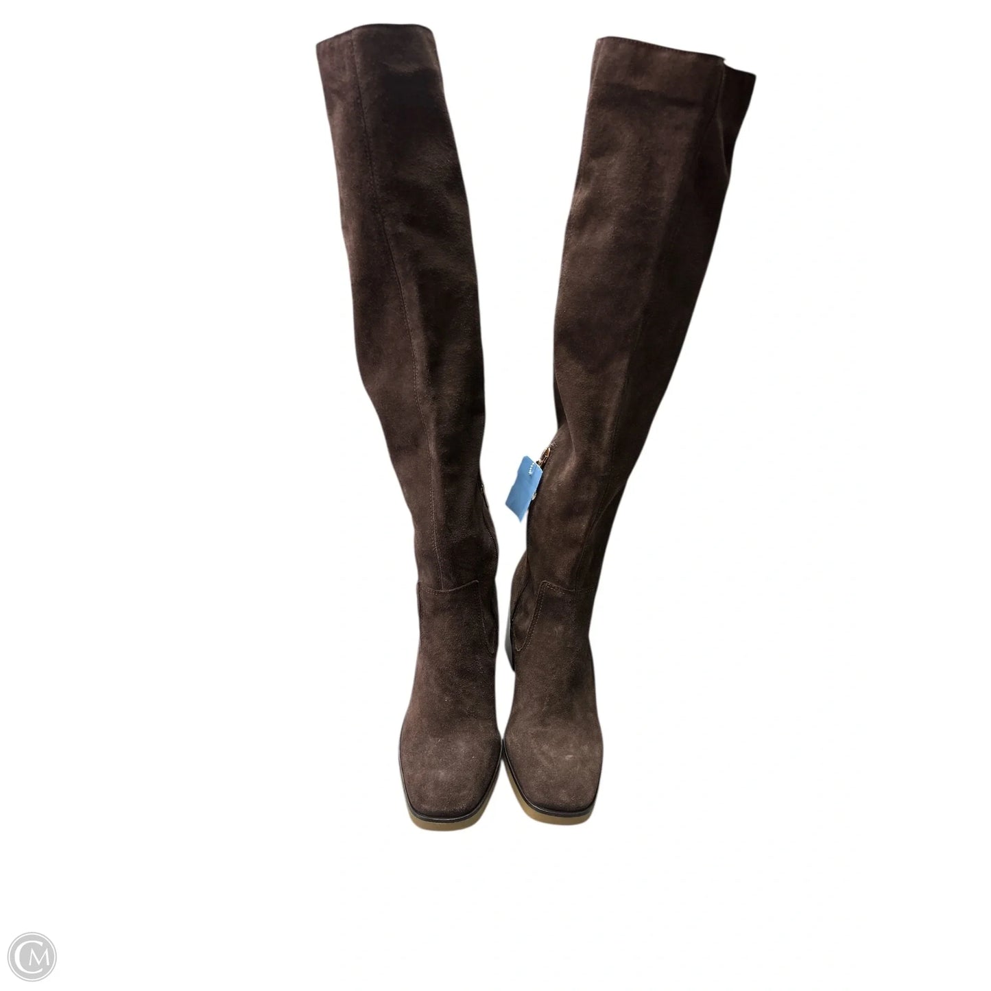 Boots Knee Heels By Vince Camuto In Brown, Size: 10