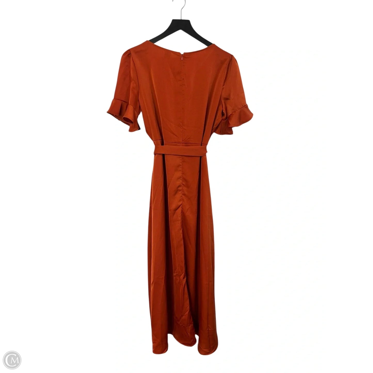 Dress Casual Maxi By Shein In Orange, Size: L