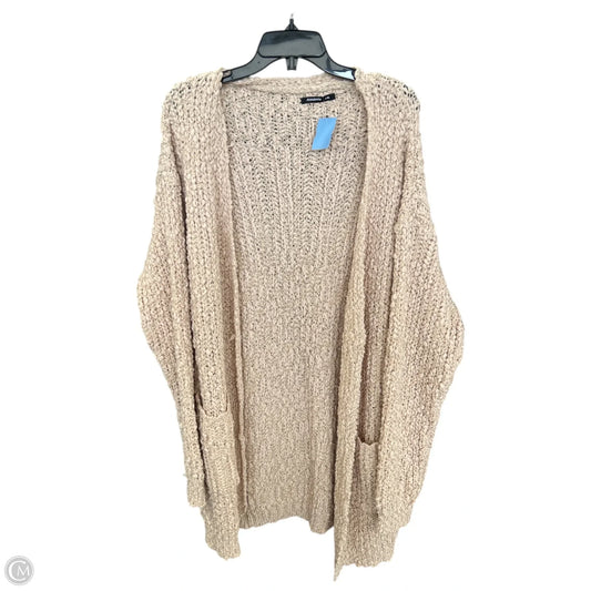Sweater Cardigan By Annabelle In Cream, Size: L