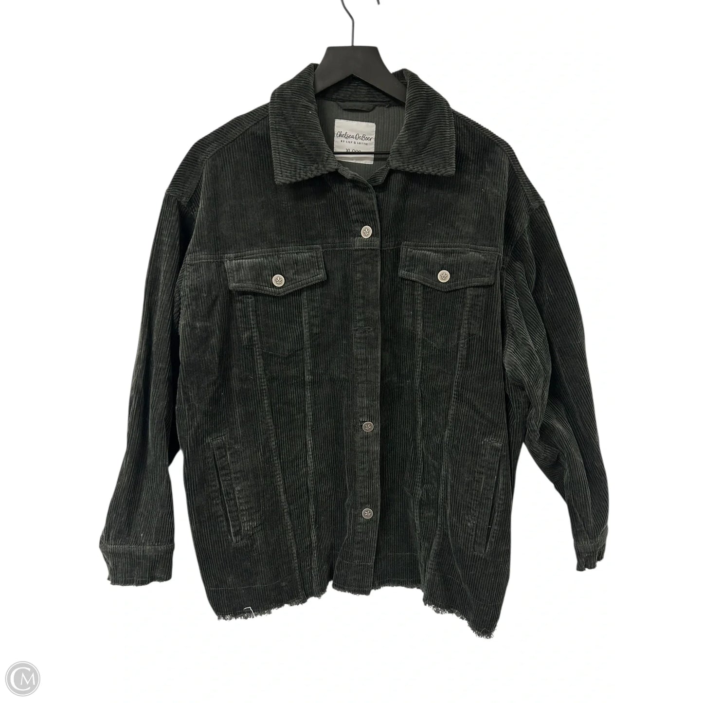 Jacket Shirt By Cmc In Green, Size: Xl