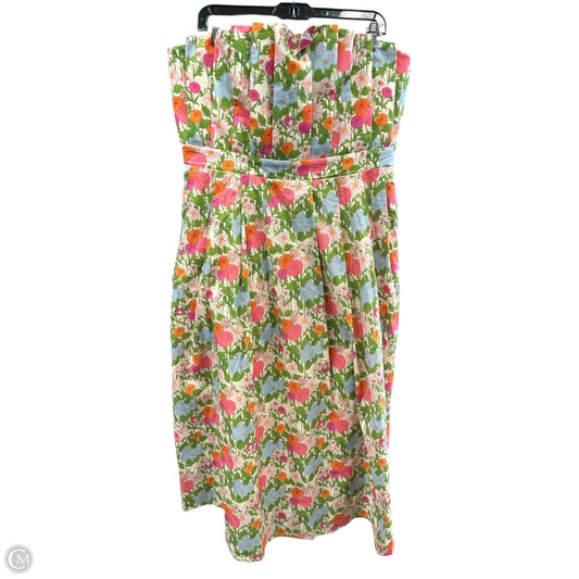Dress Casual Maxi By Entro In Floral Print, Size: 2x