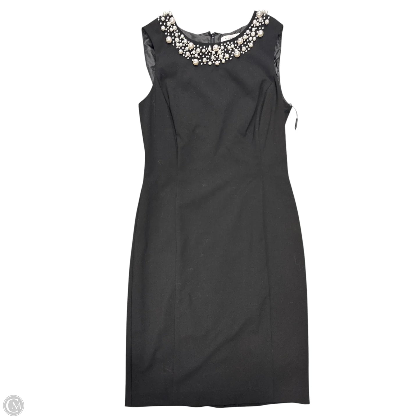 Dress Party Short By Calvin Klein In Black, Size: 6