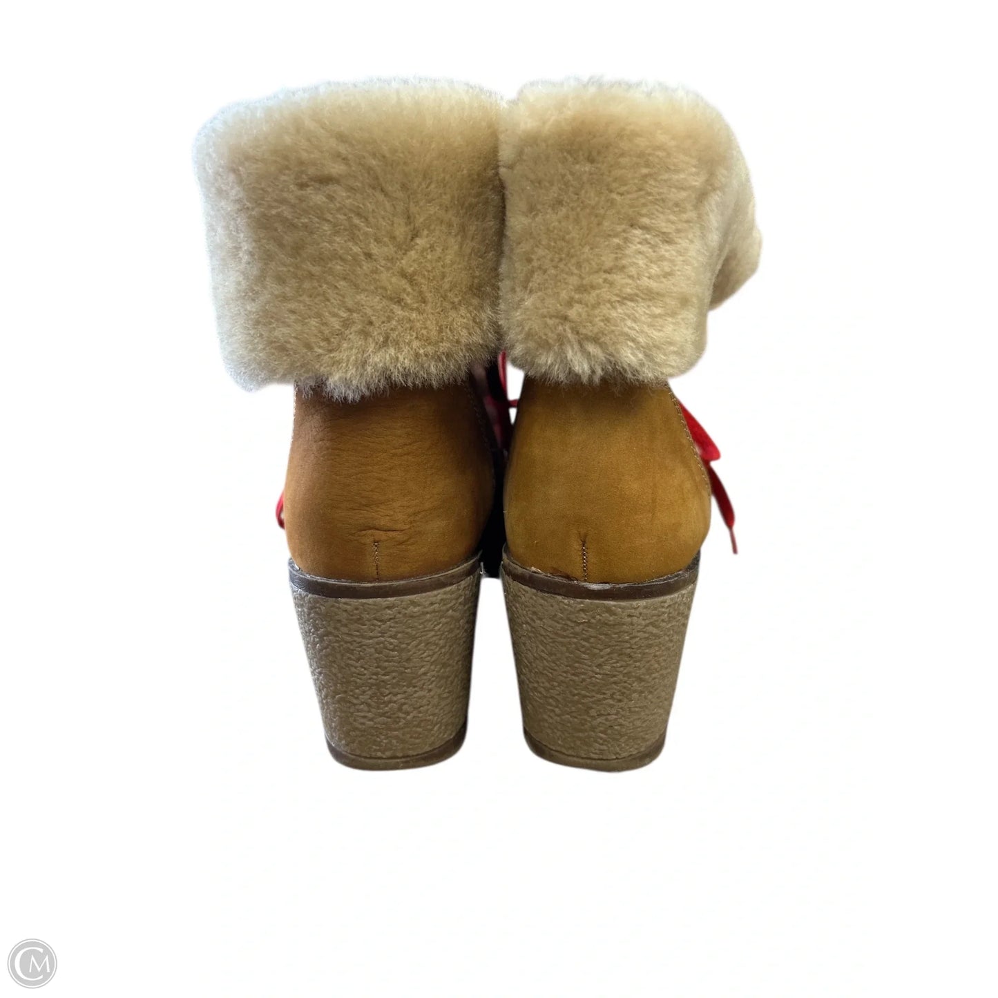 Boots Ankle Heels By J. Crew In Brown, Size: 9