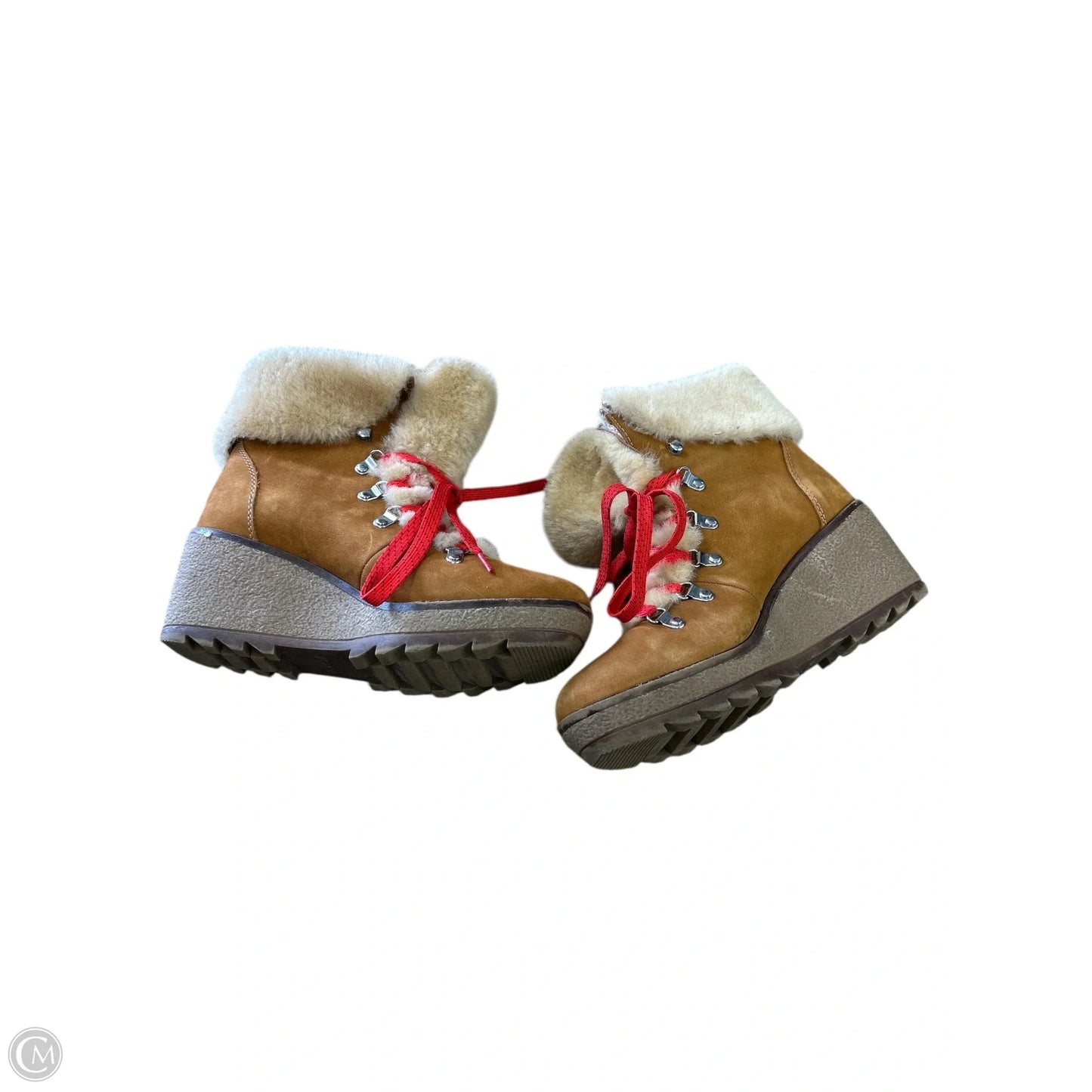 Boots Ankle Heels By J. Crew In Brown, Size: 9