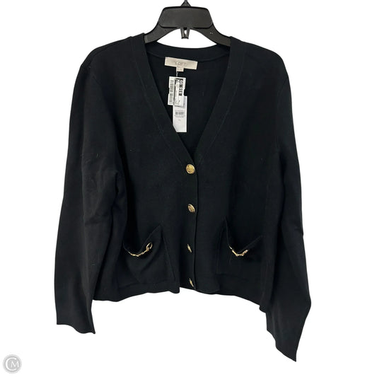 Cardigan By White House Black Market In Black, Size: L