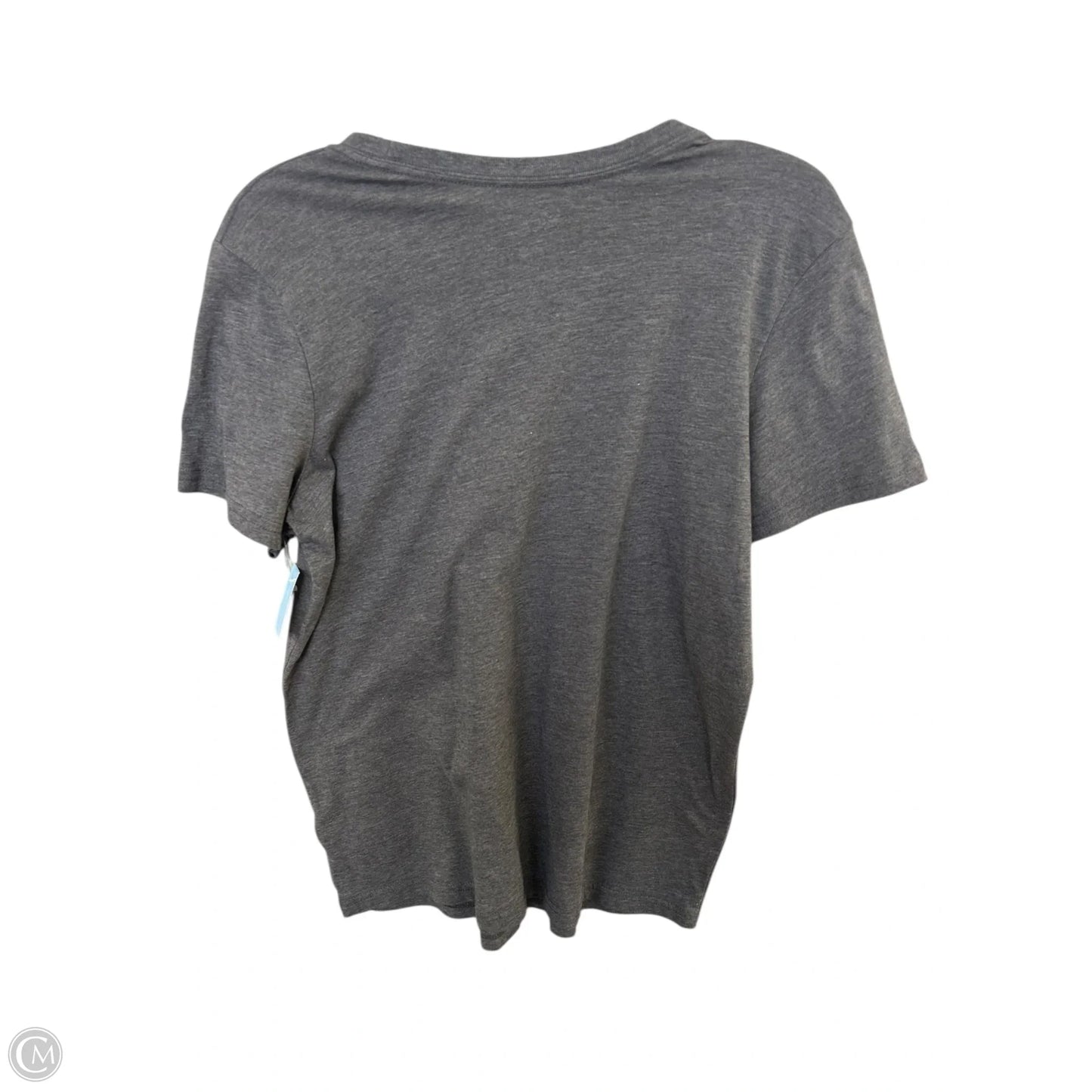 Top Short Sleeve By Wrangler In Grey, Size: M